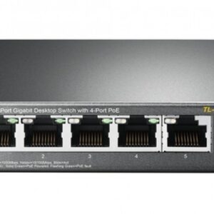 TP-LINK TL-SG1005P * SWITCH 5 ports GbLAN dont 4xPoE (65W)