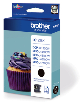 Brother LC123BK Ink Jet BK MFC-J4510DW (coli/5)
