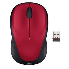 SOURIS SANS FIL M235 ROUGE