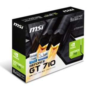 CV MSI GT710 2GD3H LP GF710 2GB DL-DVI-D HDMI VGA LOW PROFILE – Image 5