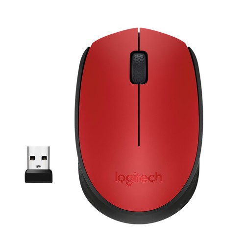 SOURIS LOGITECH M171 Optique s/fil Nano USB * Rouge