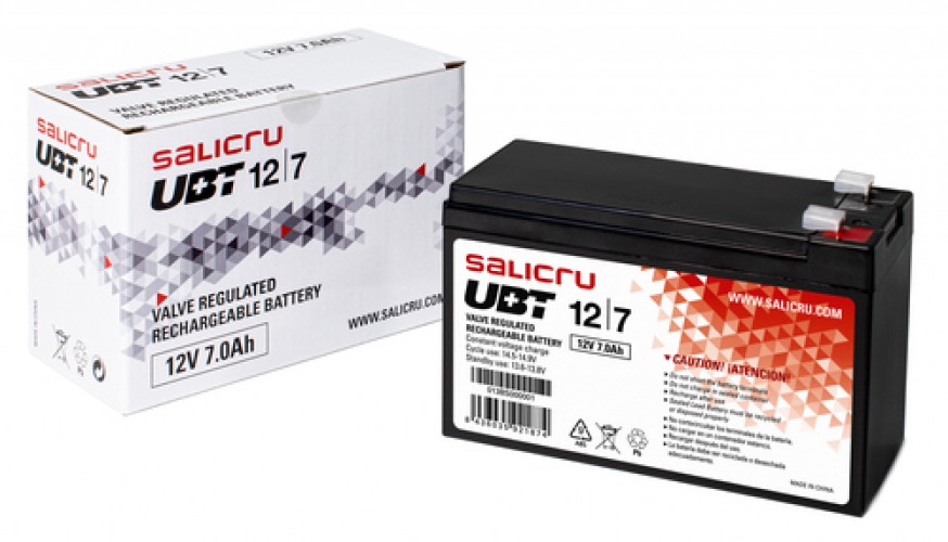SALICRU BATTERIE AGM pour ONDULEUR UBT 12V / 7,0Ah – Image 2