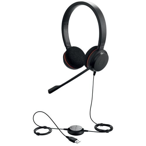 JABRA Evolve 20 MS Casque Stereo +Micro USB-A * 4999-823-109