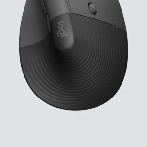 SOURIS LOGITECH LIFT Vertical Ergo s/fil+BTO Droitier Noir 910-006494 – Image 3