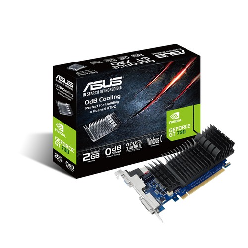 CV ASUS GT730 Silent 2GB GDDR5 VGA/DVI-D/HDMI