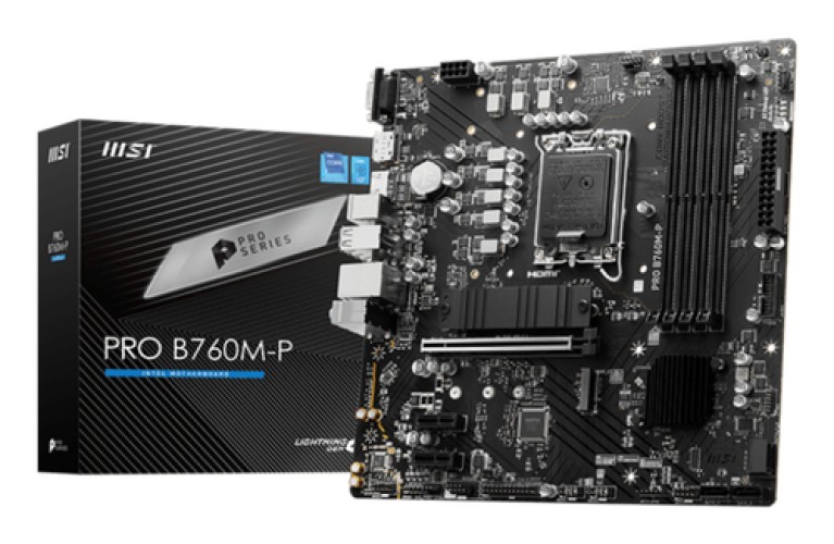 CM MSI PRO B760M-P DDR5 (s1700) DDR5 mATX – Image 1