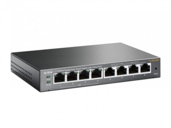 TP-LINK TL-SG108PE * SWITCH 8 ports GbLAN dont 4xPoE (55W) EasySmart