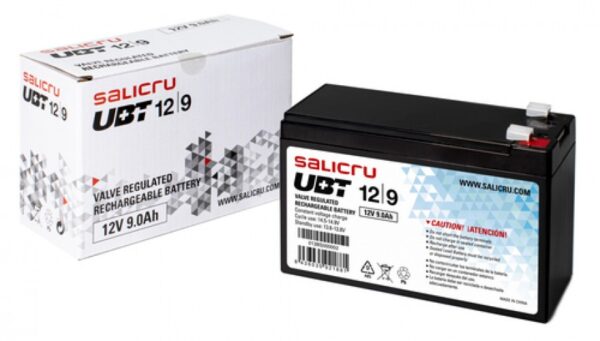 SALICRU BATTERIE AGM pour ONDULEUR UBT 12V / 9,0Ah