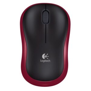 & SOURIS SANS FIL M185 ROUGE