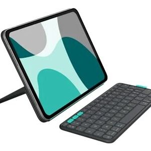 LOGITECH Flip Folio - Clavier + Etui - AZERTY - Français GRAPHITE