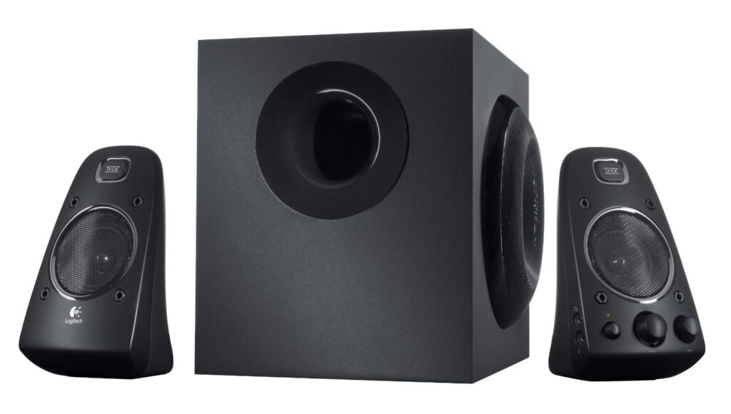 & ENCEINTES LOGITECH Z623 2.1 200 WATTS RMS