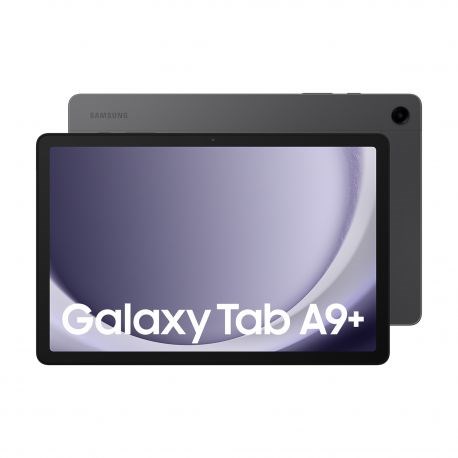 Samsung Galaxy Tab A9+ 11" SM-X210 4/64 Go Graphite Wi-Fi Bluetooth - Webcam - USB-C - 7040 mAh - Android 13