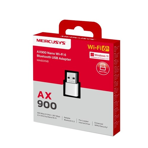 TP-LINK AX900 Nano Wi-Fi 6 Bluetooth USB Adapter