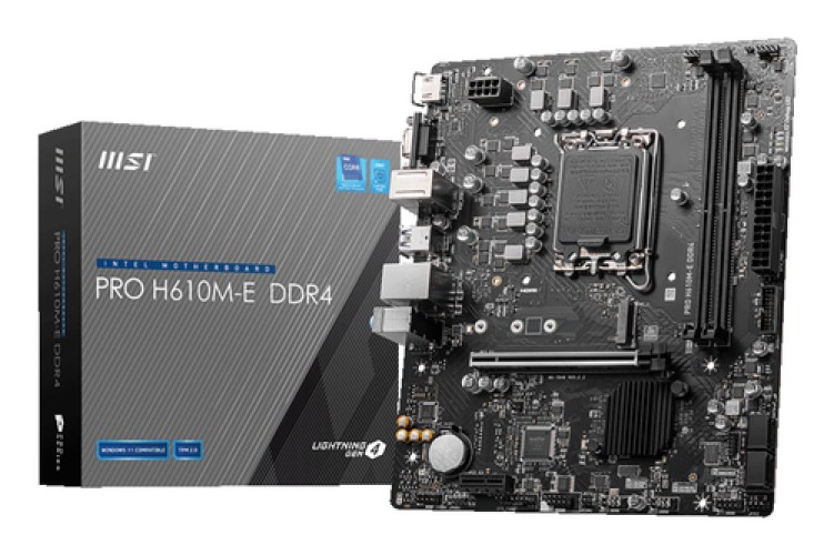 CM MSI PRO H610M-E DDR4 (s1700) DDR4 mATX – Image 1