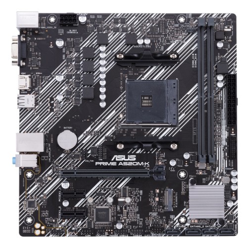 CM ASUS PRIME A520M-K (AM4) 2DDR4-4600 HDMI/VGA mATX