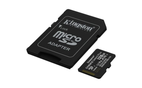 MicroSD 128Go Kingston UHS-I Canvas Select+ c10 U1 * TCP 3.40€ incl.