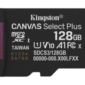 MicroSD 128Go Kingston UHS-I Canvas Select+ c10 U1 * TCP 3.40€ incl. – Image 3