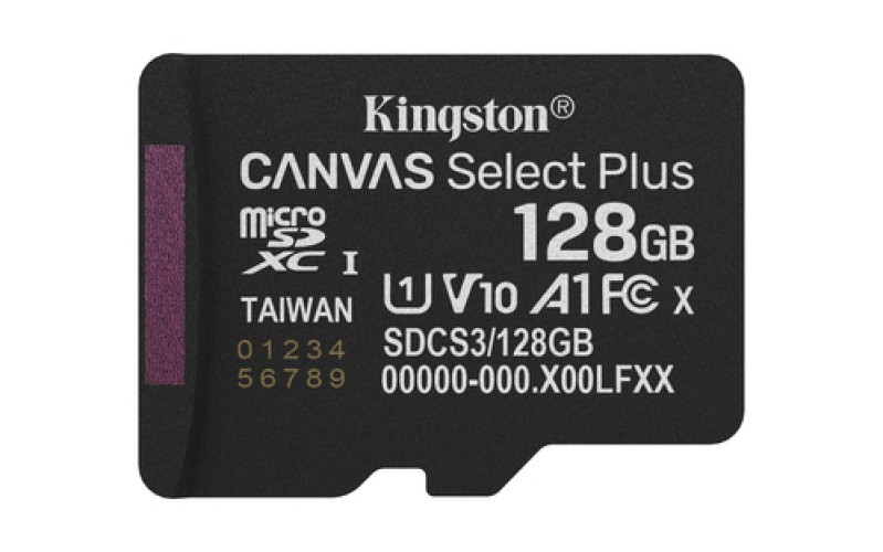 MicroSD 128Go Kingston UHS-I Canvas Select+ c10 U1 * TCP 3.40€ incl. – Image 3