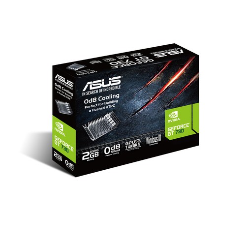 CV ASUS GT730 Silent 2GB GDDR5 VGA/DVI-D/HDMI