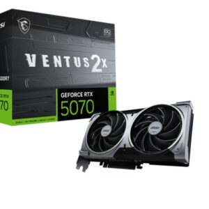 CV MSI RTX5070 VENTUS 2X OC 12G GDDR7 192BITS PCIE HDMI/DP