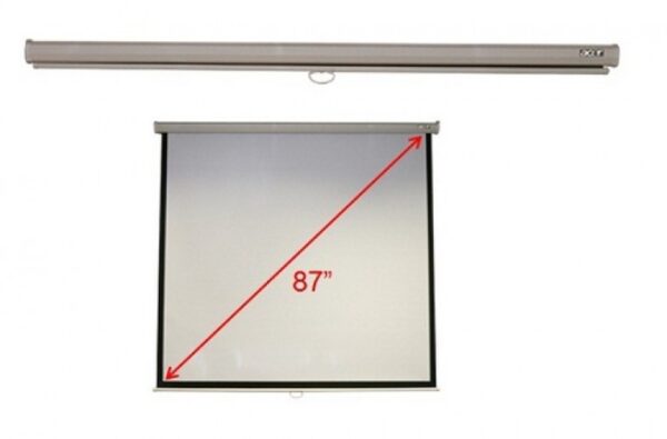 ECRAN VIDEOPROJECTEUR ACER M87-S01MW 70 (1:1) 178x181cm