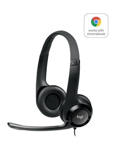CASQUE LOGITECH H390 +Micro #bruit filaire USB-A Noir * 981-000406