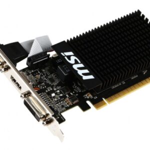 CV MSI GT710 2GD3H LP GF710 2GB DL-DVI-D HDMI VGA LOW PROFILE – Image 2
