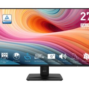 IPS 27 wide * MSI Pro MP271A 4ms FHD 120Hz VGA/HDMI/DP +HP * 2Y – Image 1