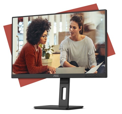 Ecran AOC 23,8' 16:9 IPS 75Hz 1920x1080 HAS 150mm D-SUB x 1 HDMI x 1x 1.4 DP x 1x 1.2 Rotation • Inclinaison • Hauteur • Pivot