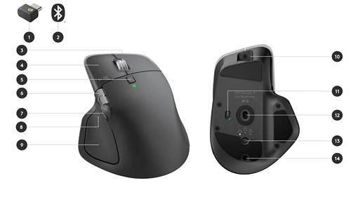& Logitech Souris MX Master 4