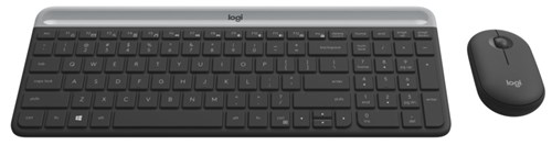 & PACK CLAVIER/SOURIS Slim Wireless MK470 GRAPHITE