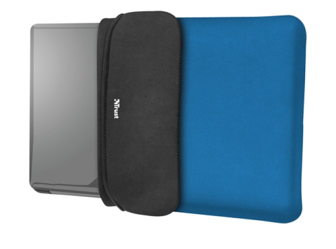 TRUST Pack 2-en-1 HOUSSE 15,6 +SOURIS s/fil * Noir/Bleu