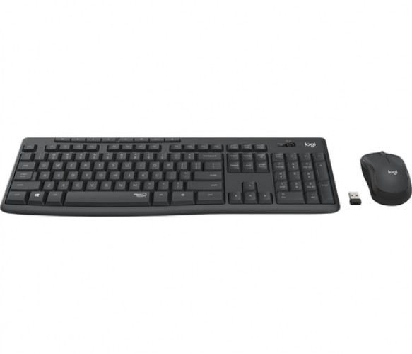 CLAVIER & SOURIS LOGITECH MK295 Silent s/fil USB * Noir