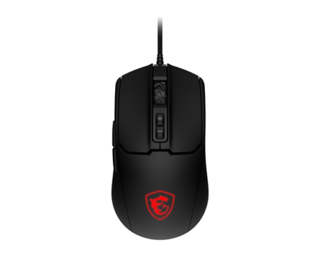 SOURIS MSI Forge GM100 GAMING 6400dpi ambidextre filaire USB * Noir