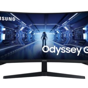 LED 34 incurvé * SAMSUNG C34G55TWWP Odyssey G5 1ms WQHD 165Hz HDM/DP – Image 2