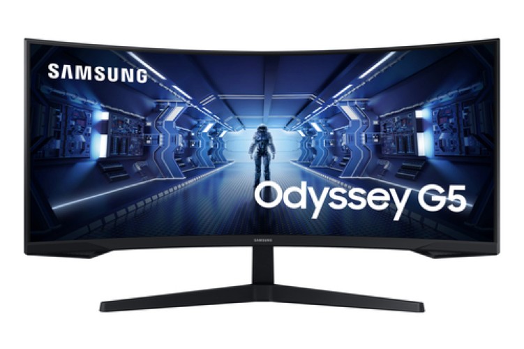 LED 34 incurvé * SAMSUNG C34G55TWWP Odyssey G5 1ms WQHD 165Hz HDM/DP