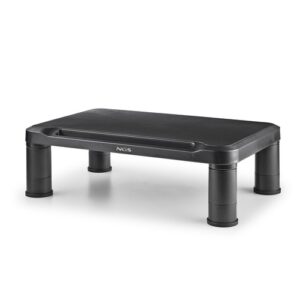 Support/Réhausseur à poser NGS Screen Stand pour écran 20kg max Noir – Image 1