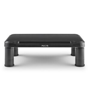 Support/Réhausseur à poser NGS Screen Stand pour écran 20kg max Noir – Image 2