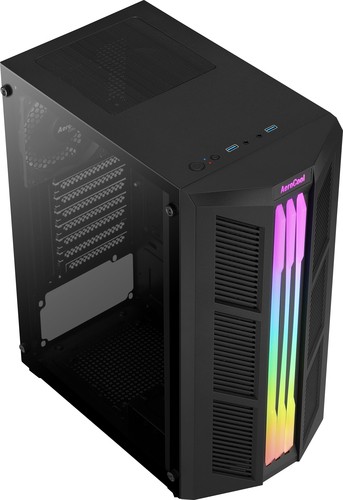 BT Moyen ATX AeroCool Prime RGB - vitrés (Noir) * ACCM-PV29013.11