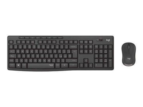 & LOGITECH PACK CLAVIER/SOURIS SANS FIL MK295