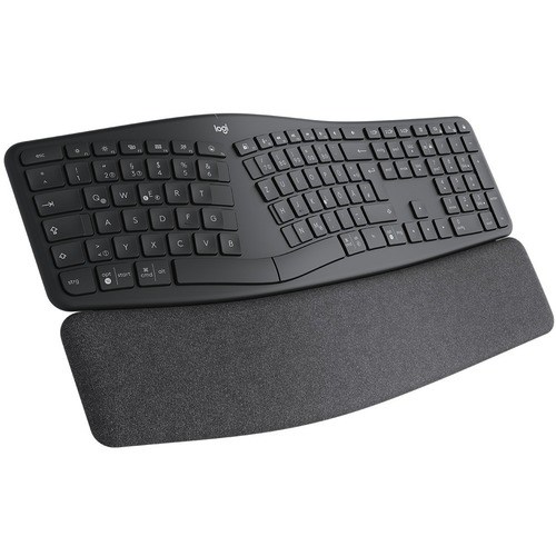 & Logitech ERGO K860 FOR BUSINESS-GRAPHITE FR COMPATIBILITÉ MULTI-SYSTÈME connexion sans fil Bluetooth® Low Energy ou Logi Bolt