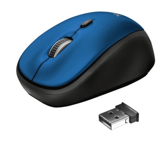 TRUST Pack 2-en-1 HOUSSE 15,6 +SOURIS s/fil * Noir/Bleu