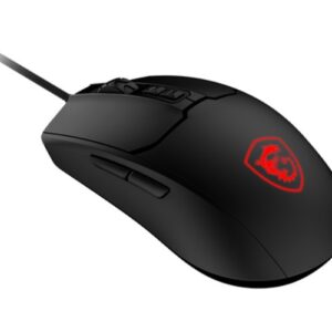 SOURIS MSI Forge GM100 GAMING 6400dpi ambidextre filaire USB * Noir – Image 2