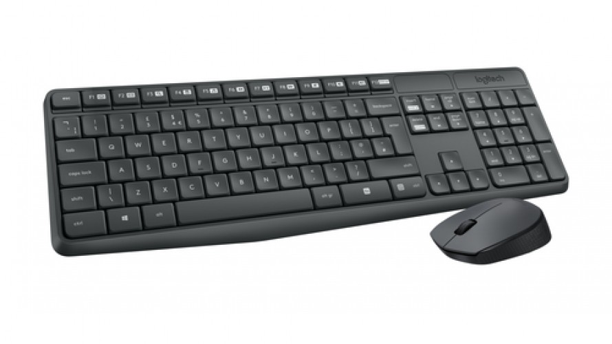 CLAVIER & SOURIS LOGITECH MK235 NOIR