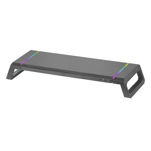 Mars Gaming REHAUSSEUR D'ECRAN +Support Tab/Tél. RGB * MGS-ONE (Noir)