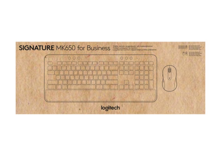 CLAVIER & SOURIS LOGITECH MK650 s/fil Bolt/BTO * Graphite