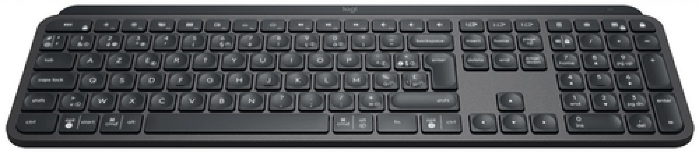 LOGITECH MX Keys CLAVIER s/fil rechargeable Unifying/BTO * Graphite – Image 2