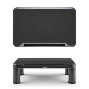 Support/Réhausseur à poser NGS Screen Stand pour écran 20kg max Noir – Image 4