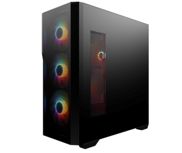 BOITIER M.RED Raven Black-MT/ss Alim/ATX