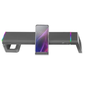 Mars Gaming REHAUSSEUR D'ECRAN +Support Tab/Tél. RGB * MGS-ONE (Noir) – Image 5